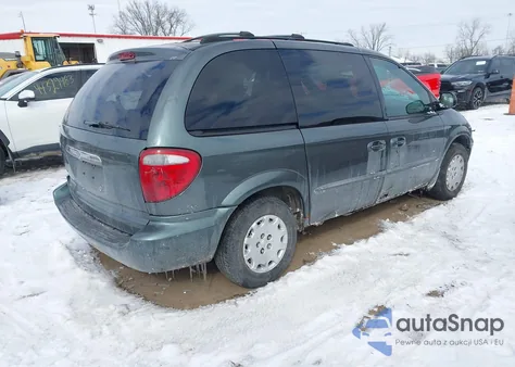 2004 Chrysler Town & Country из США, поврежденный, VIN 1C4GP45R64B562598